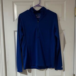 Russell Athletic Royal Blue Quarter-Zip Pullover